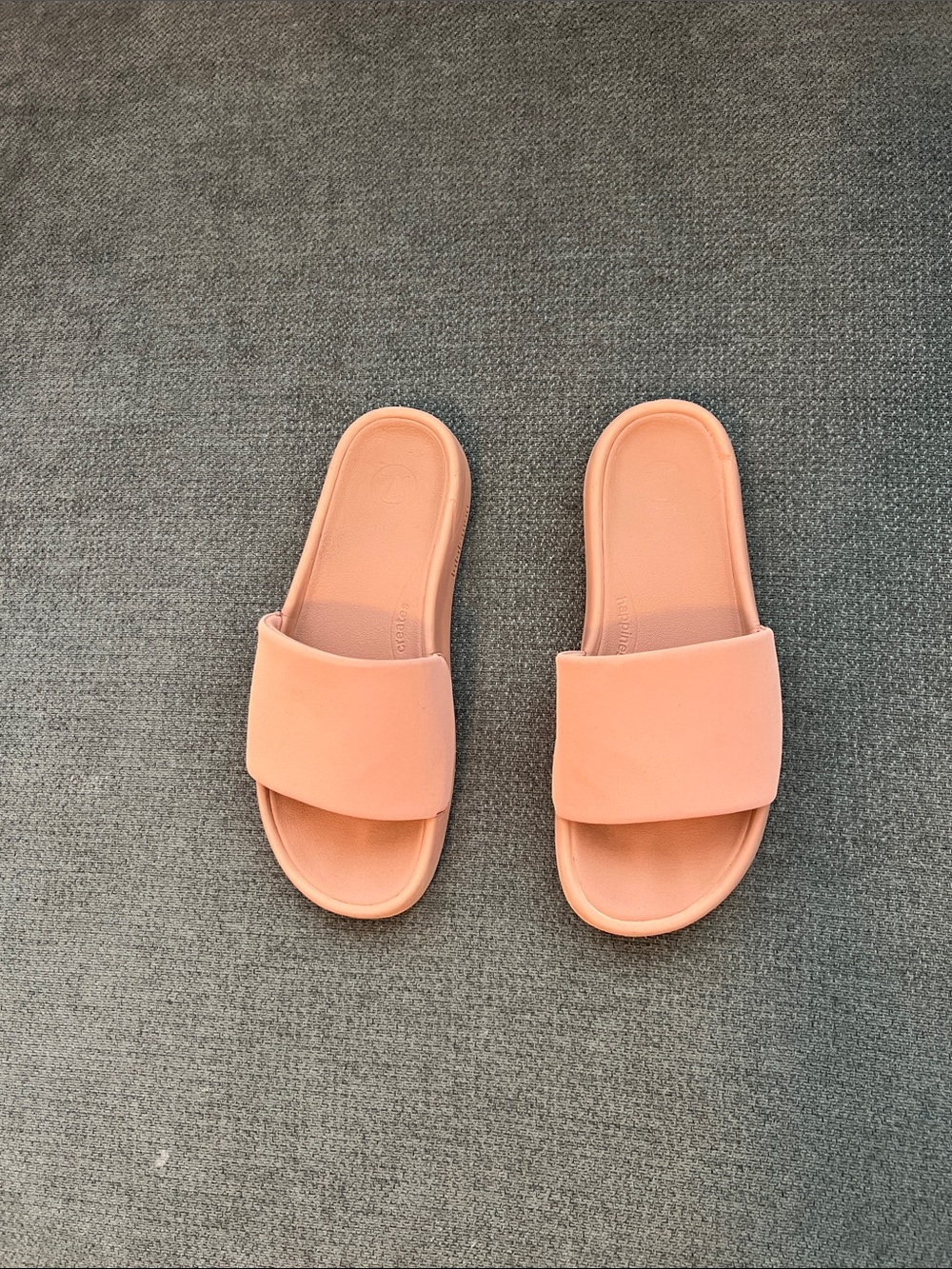 lululemon athletica Peach Slide Sandals